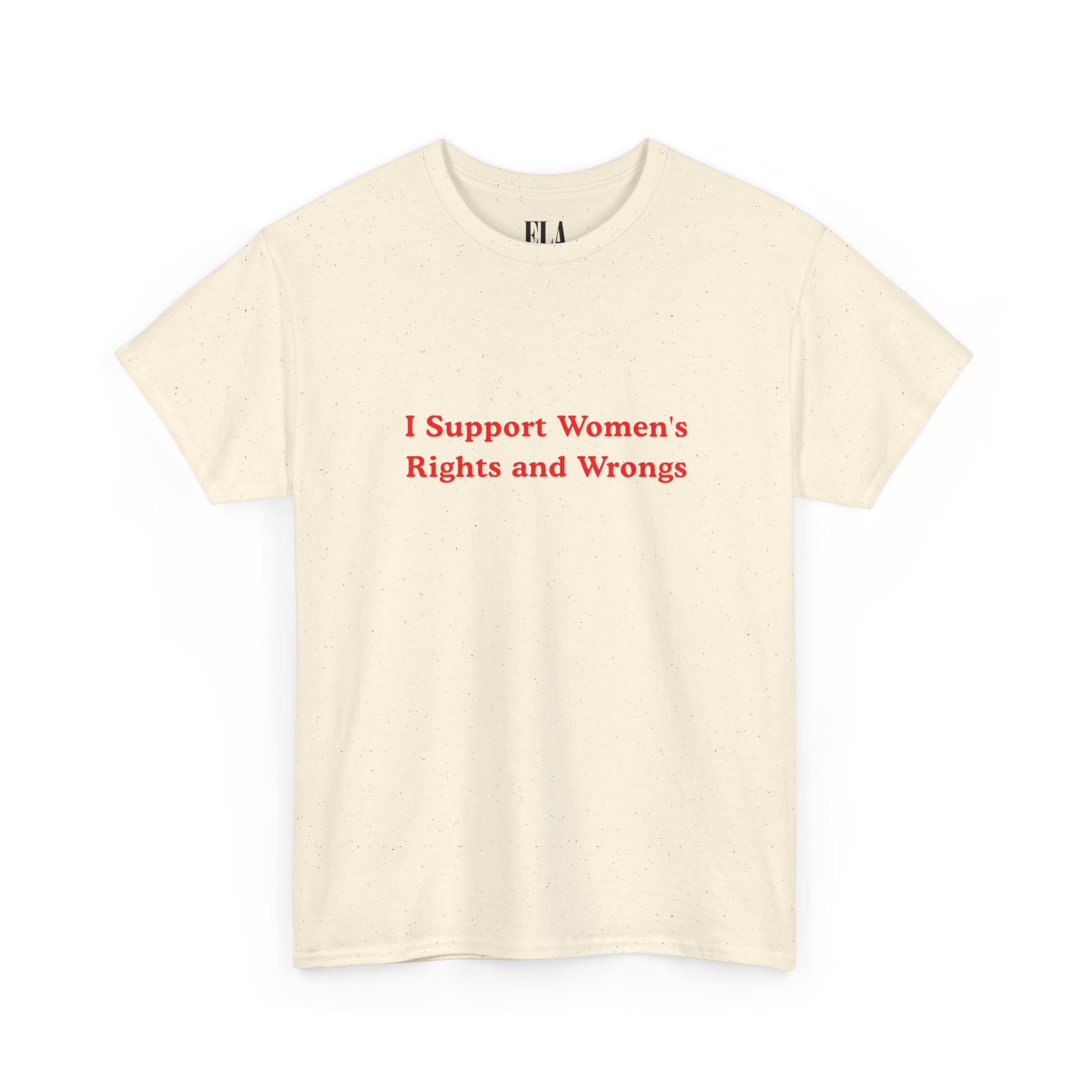 I Support Women's Rights And Wrongs Baby Tee, Feminism Baby Tee Shirt, Y2K Retro Baby Tee, Funny Feminist T Shirt, Women Shirt