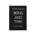 Being and Time Hardcover Journal, Philosophical Book Cover A5 Notebook